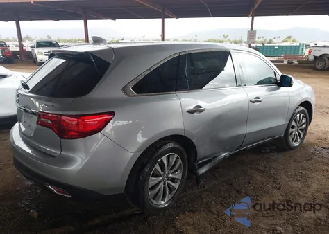 2016 Acura Mdx Technology Acurawatch Plus Packages/Technology Package z USA, uszkodzony, nr VIN 5FRYD3H49GB021648